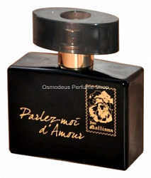 John Galliano Parlez-Moi d'Amour by Night